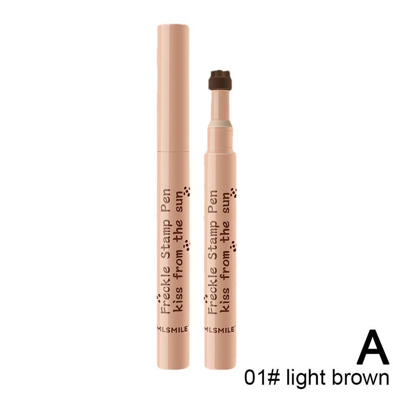 MLSMILE Natural Simulation Freckle Pen - Long-lasting, Waterproof, Quick-drying Stamp Freckle Pen 1g